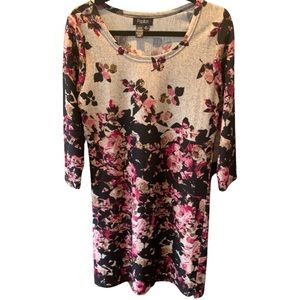 Papillon ¾” Sleeve Dress